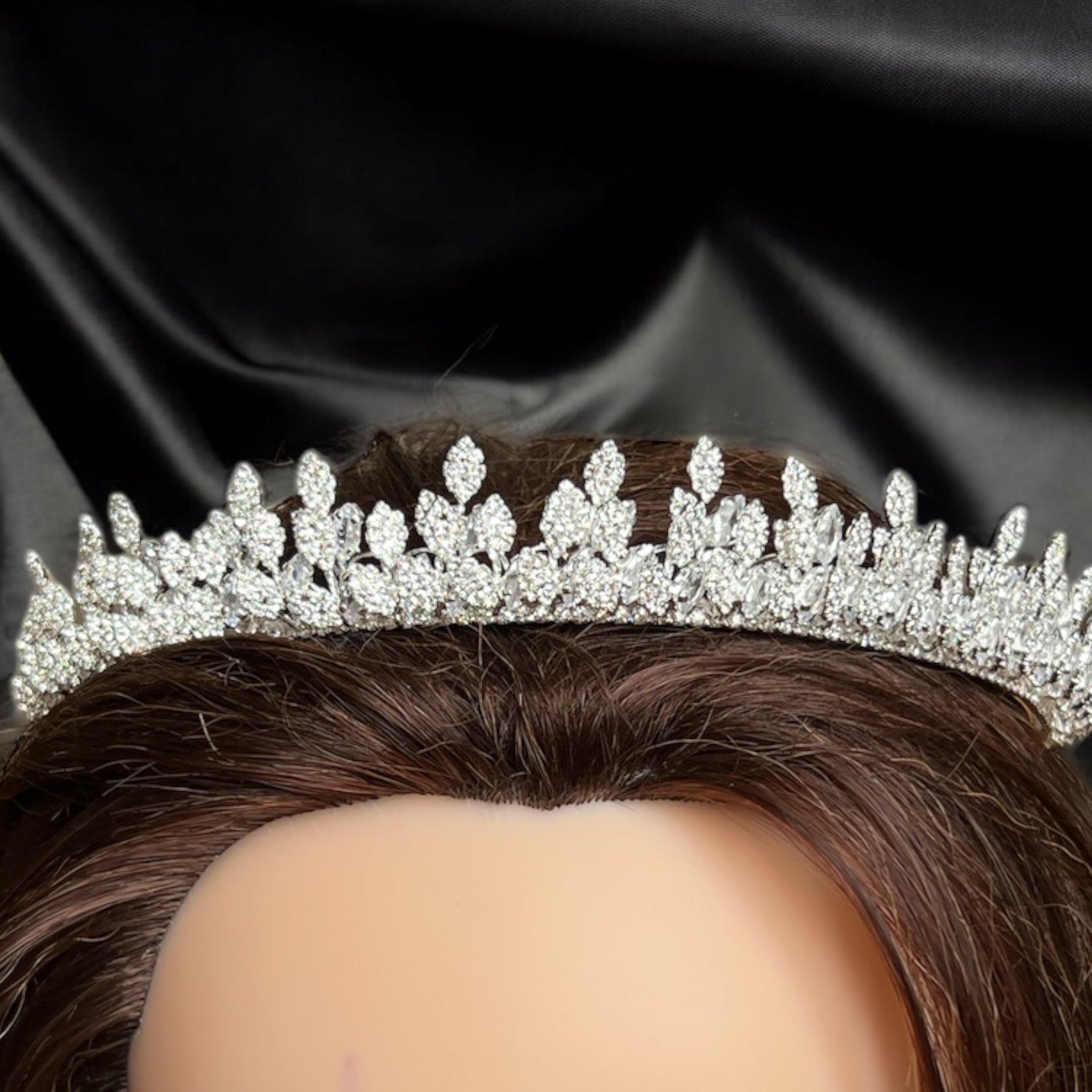 Biddu II Zircon Small Size Bridal Crown