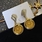 Western Buqei'a coin earrings