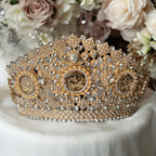 Al-Quds five coin Gold and Crystal Queen crown