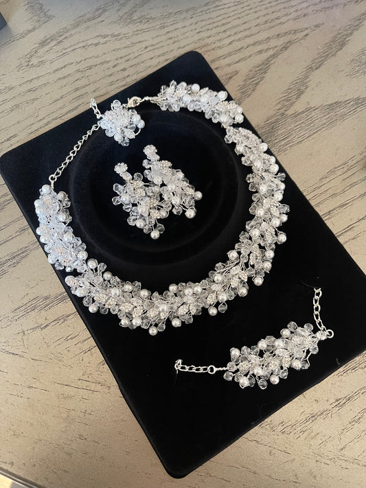 Al Jib Bridal Pearls bridal set