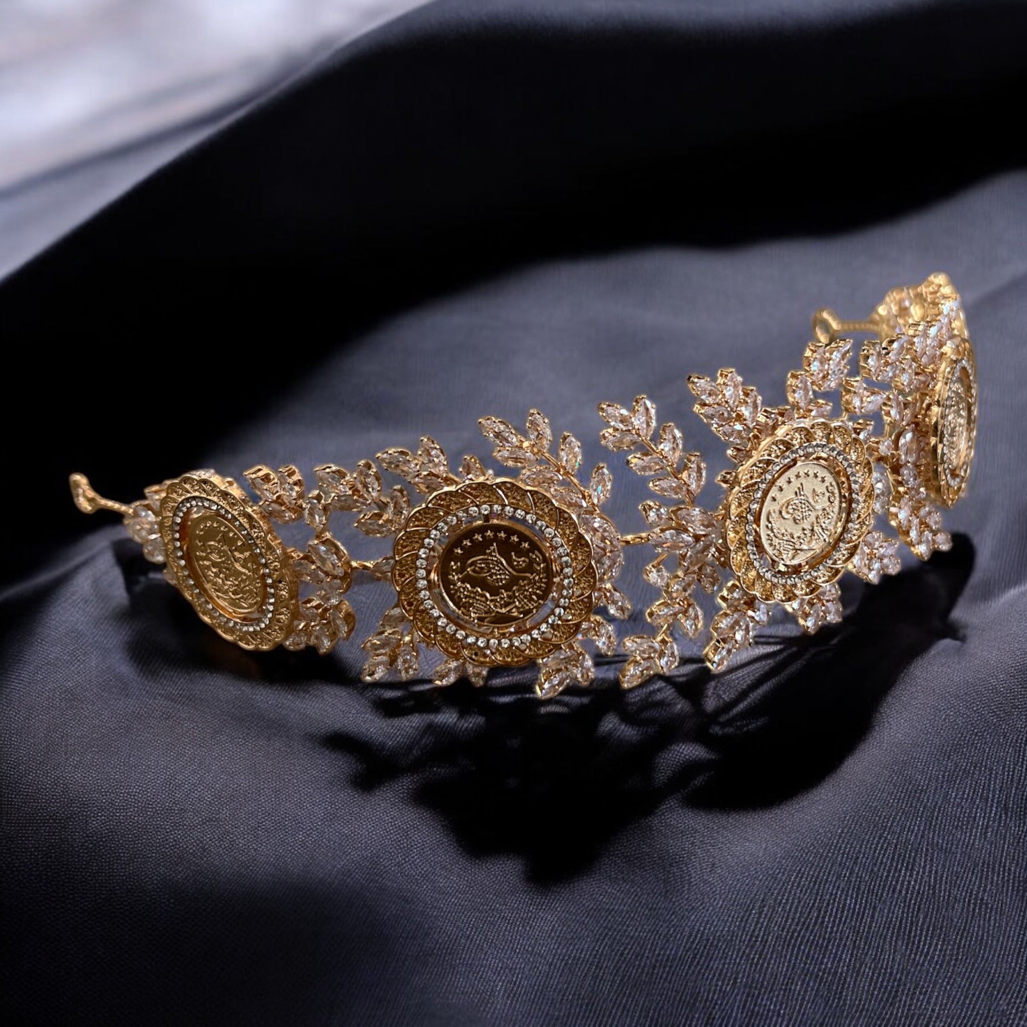 Bayt Sahur five coins luxury headband