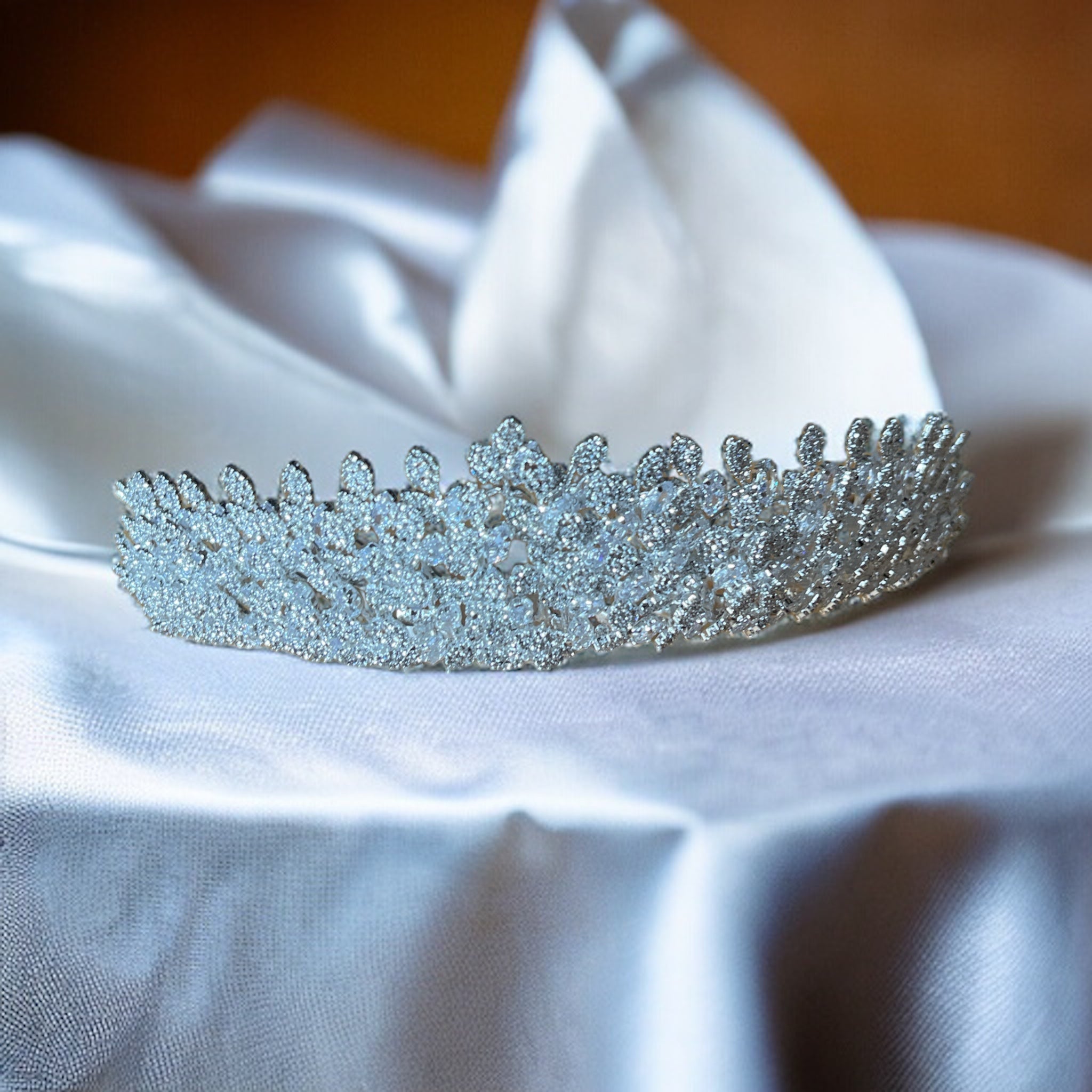 Abwein Bridal tiara crystal