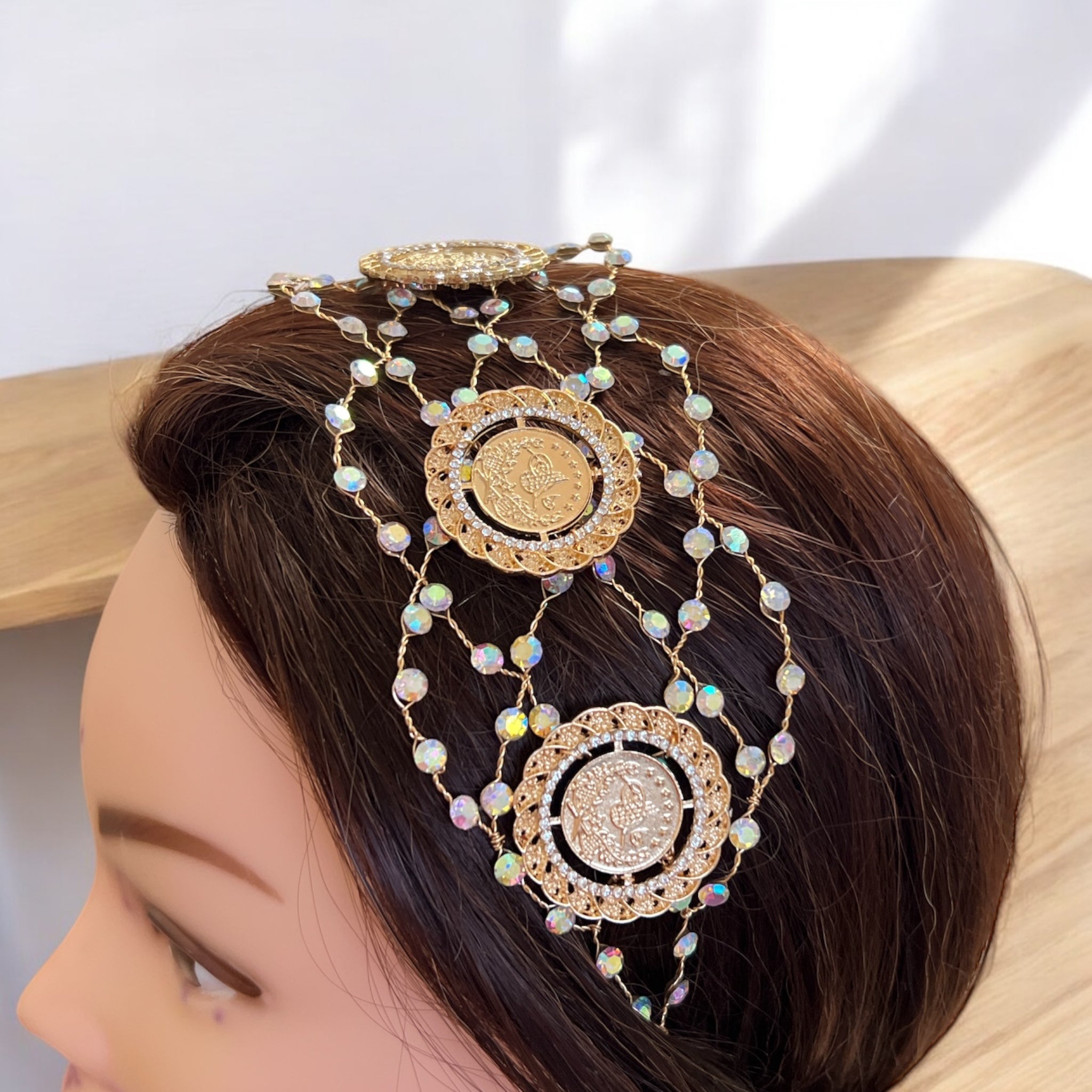 Baqat al-Hatab five coins headpiece