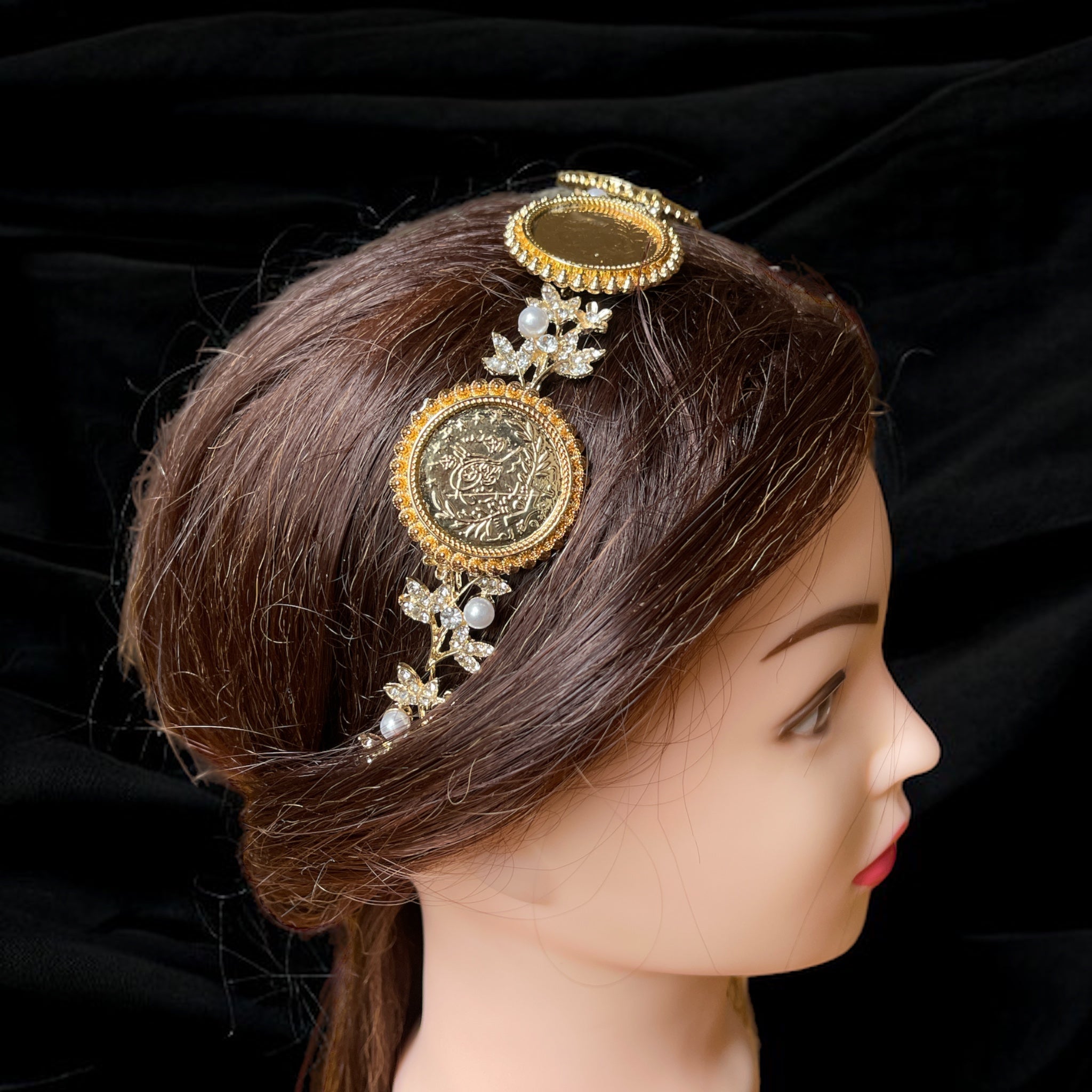 Sinjal Big coin headband