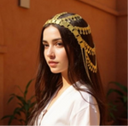 Biddya Gold Headpiece maang