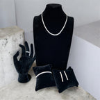 Marah Rabah Zircon Stone Set Necklace