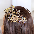 Yafa II five coins comb headpiece