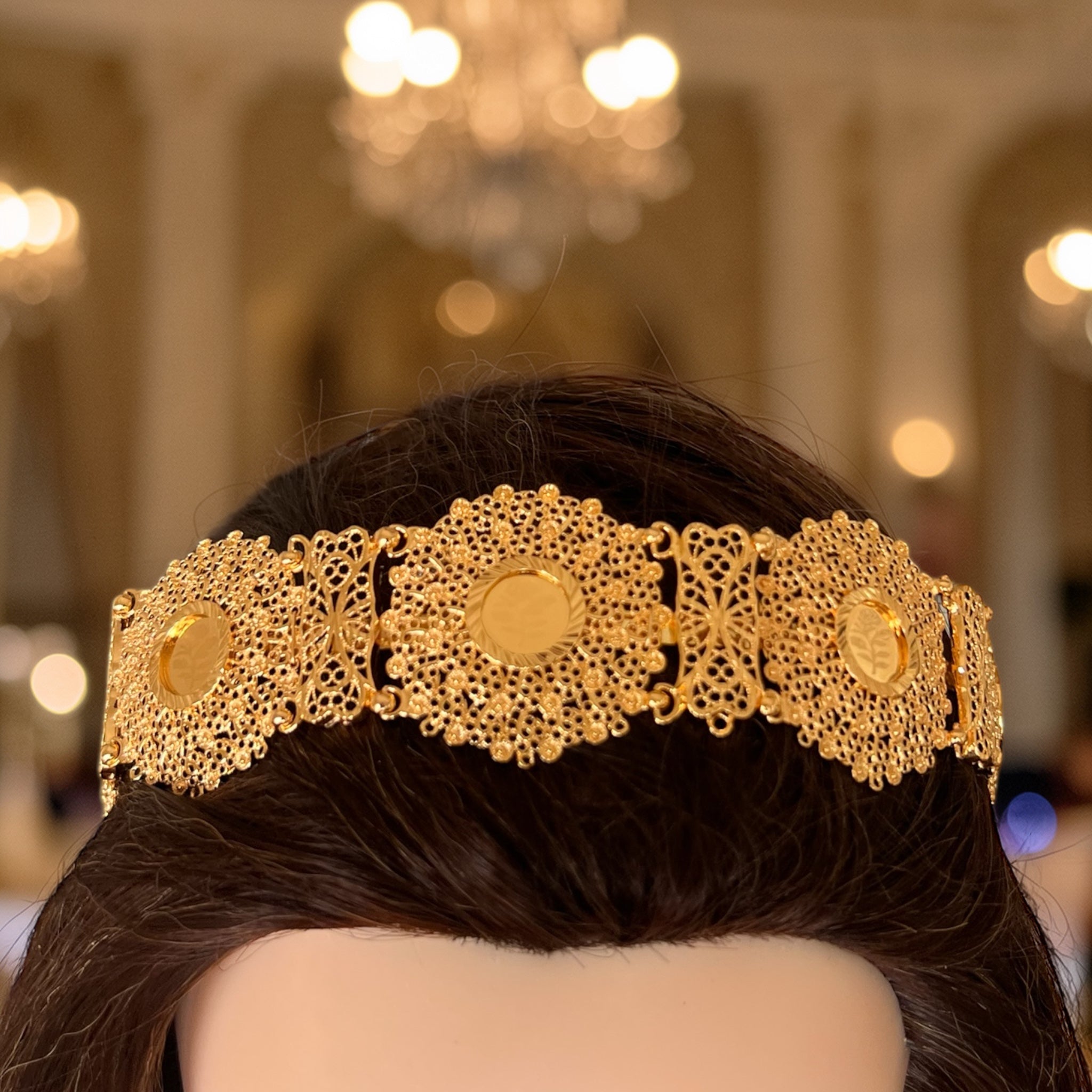 Nabi Elyas coins headband