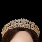 Al-Zabadani zircon Gold and Crystal crown