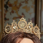 Akka Gold/ Rose Gold three coin crown