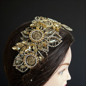 Al-Birwa II five coins Gold headpiece