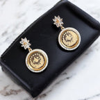 Ramallah II coin earrings
