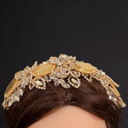 Qalunya four coins crystal headpiece