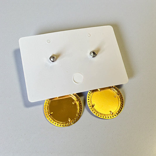 Western Buqei'a coin earrings