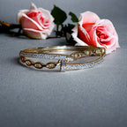 Qibya Gold Bracelet plated