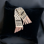 Kufya silver Brooch
