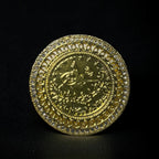 Ayn Siniya Lira coin gold brooch design High-quality Jewelry