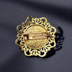 Bessan coin Brooch