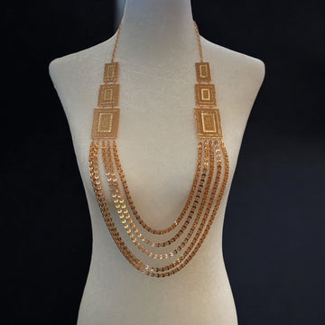 Nablus Pleated Gold Set