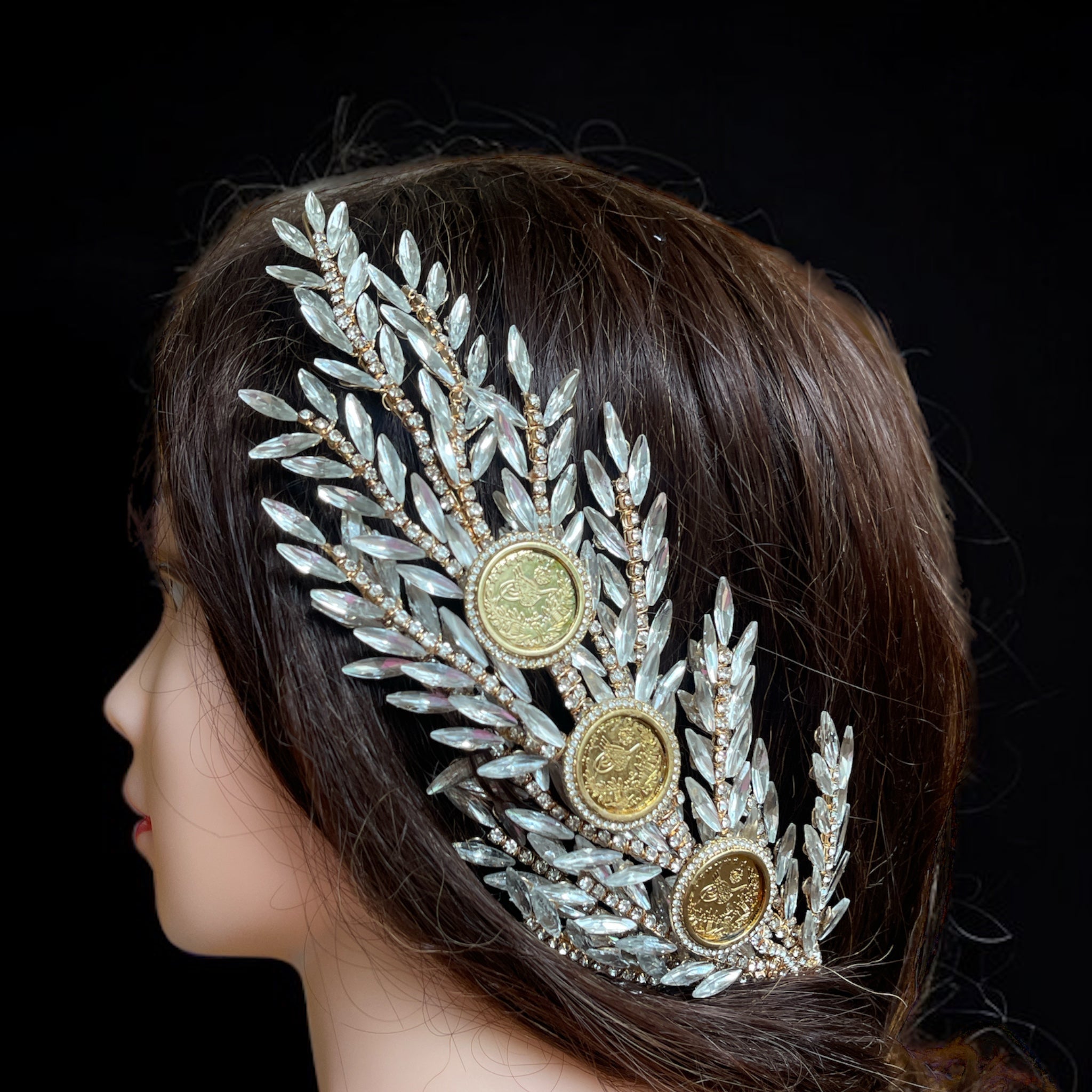 Rafah Headpiece with liras