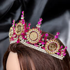 Dheisheh II Pink and Gold crown