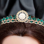 Dayr Tarif II Green and Gold crown