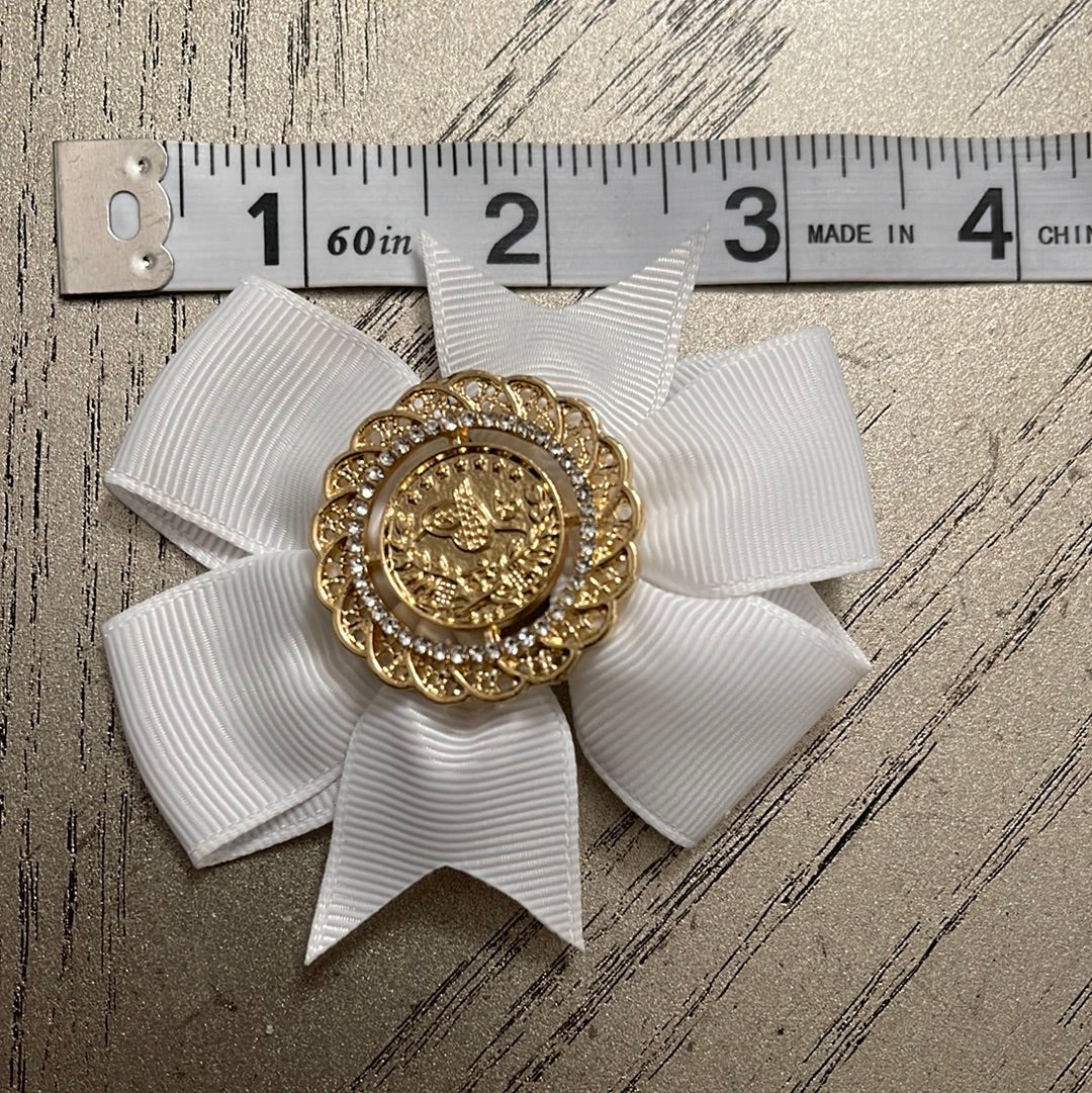 Yara coin hair Bow clip