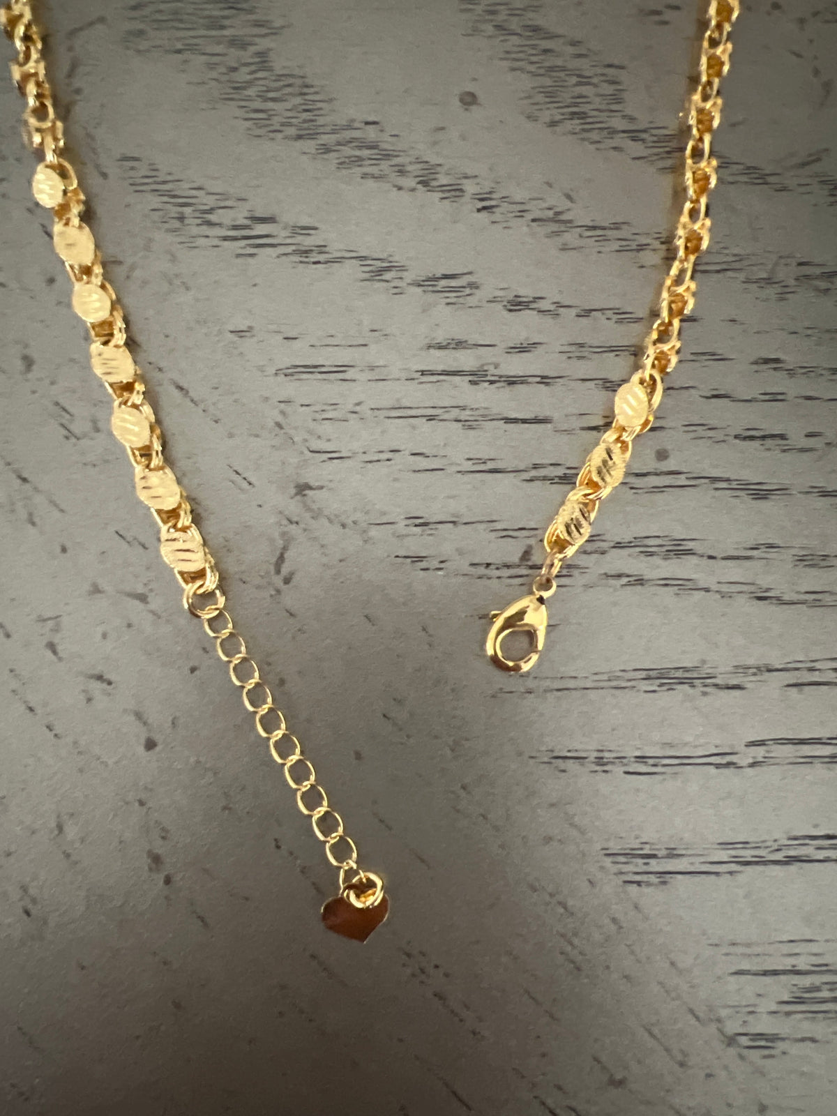 Square Ounces 21K Pleated Choker