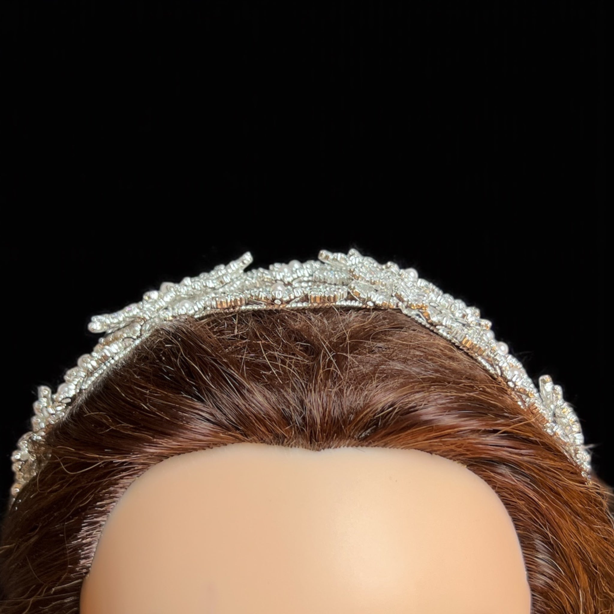 Zerin crystal Bride headband