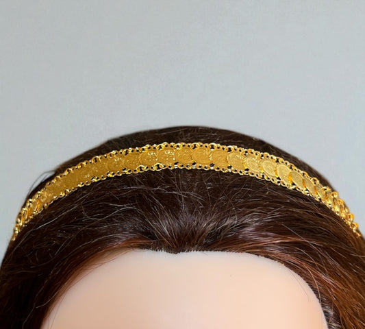 Dimra stacked mini coins headband