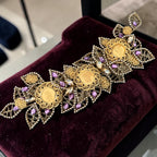 Al-Sumayriyya Purple Gold headpiece