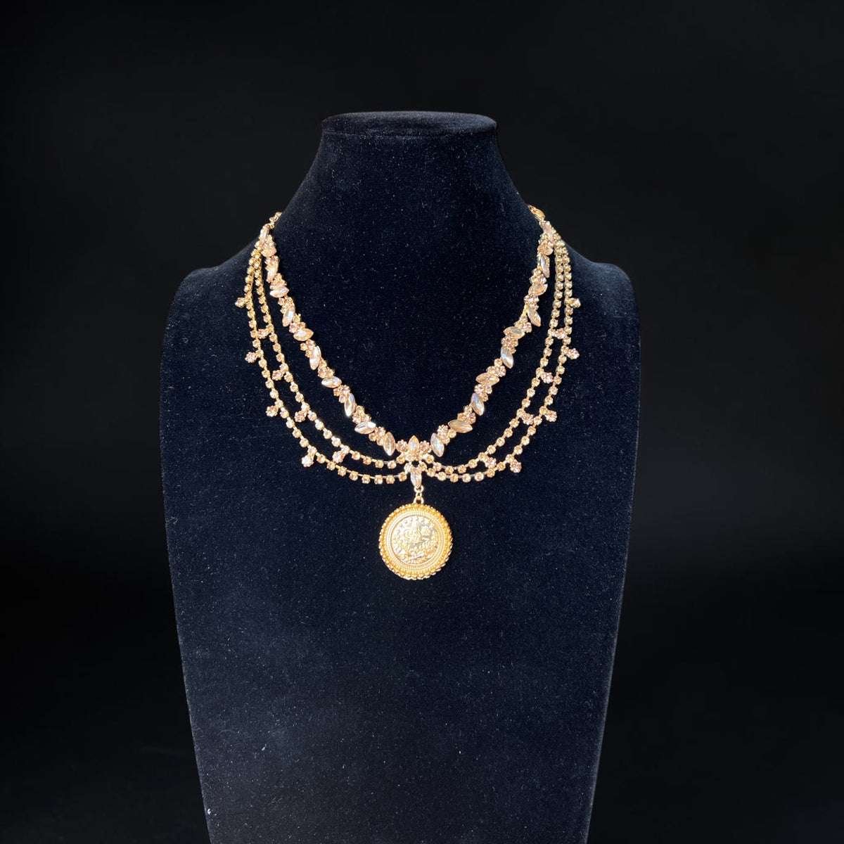 Marj al-Ghazal unique headpiece/Necklace