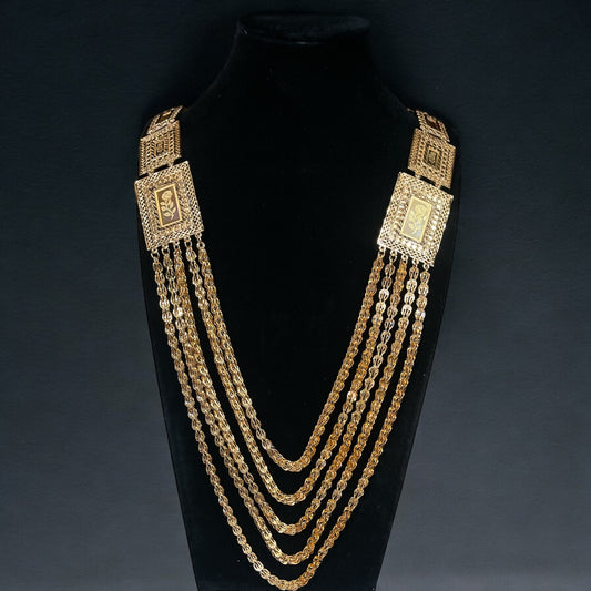 Nablus Pleated Gold Set