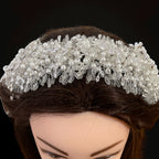 Al Jib Bridal Pearls headpiece