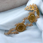 Kh. Bayt Ta'mir five coins headpiece