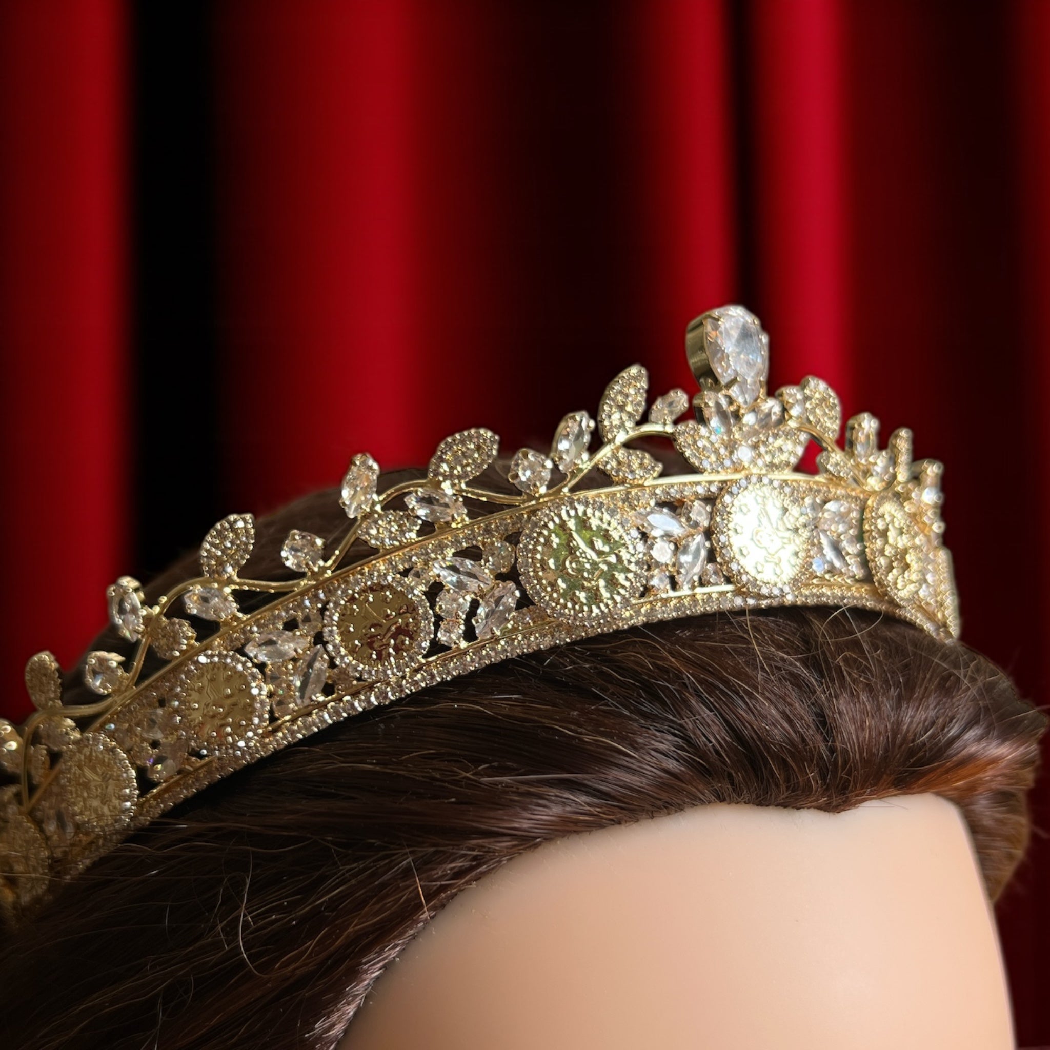Dayr Aban mini coins Gold tiara