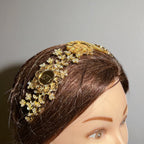 Marah Ma'ala II three big coins crystal headband