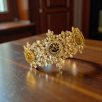Masafer Yatta Gold headpiece/crown
