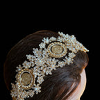 Al-Muzayri'a five coins crystal Gold headpiece