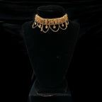 Rafah Gold Pleated choker
