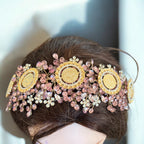 Surif II five coins purple headpiece