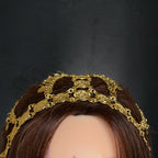 Biddya Gold Headpiece maang
