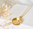 Dome of Rock 18k Pleated necklace