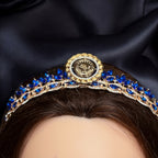 Dayr Tarif II Blue and Gold crown