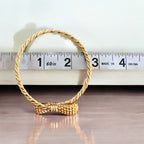 Ein El Hilweh II pleated bracelet