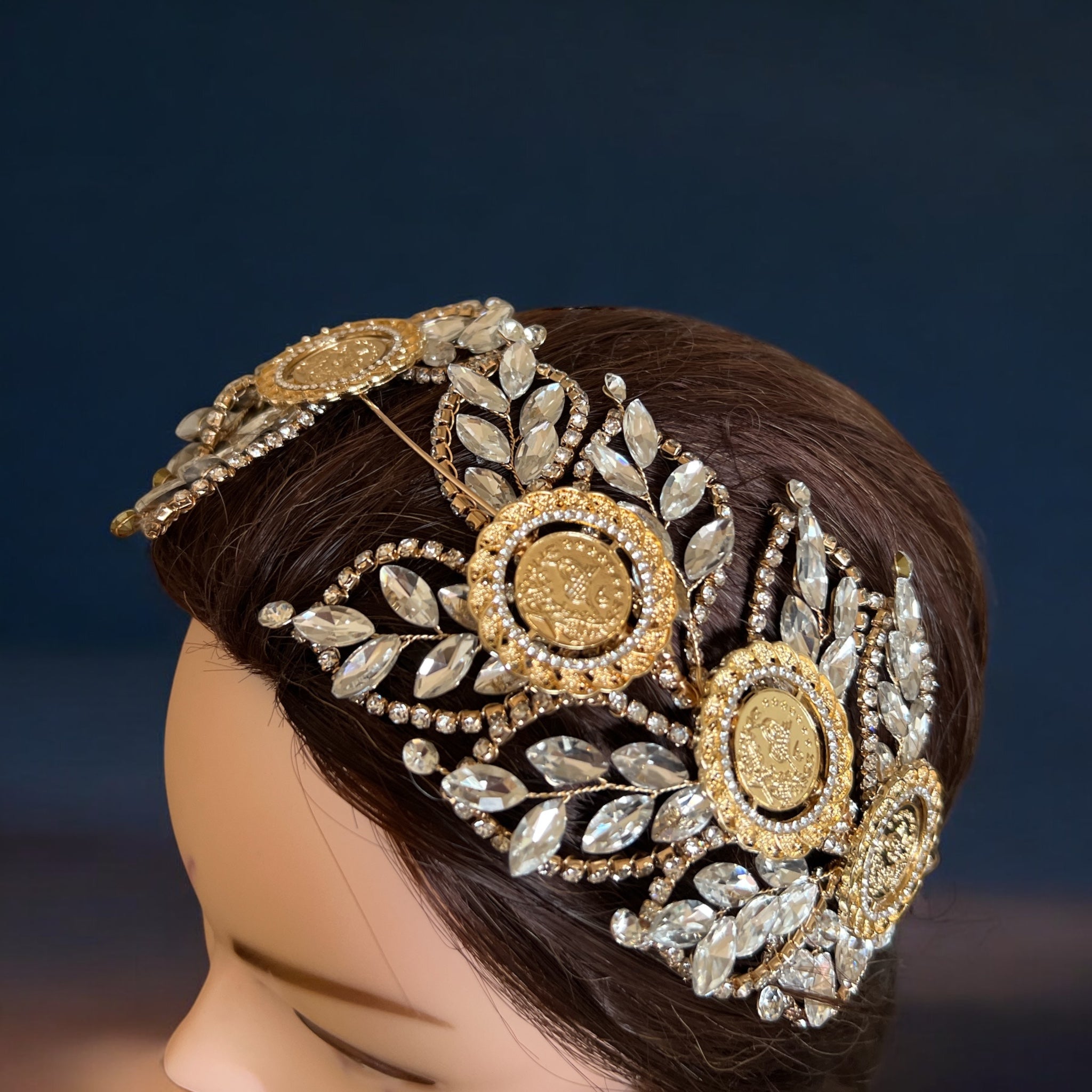 Rafah II six coins two sides headpiece