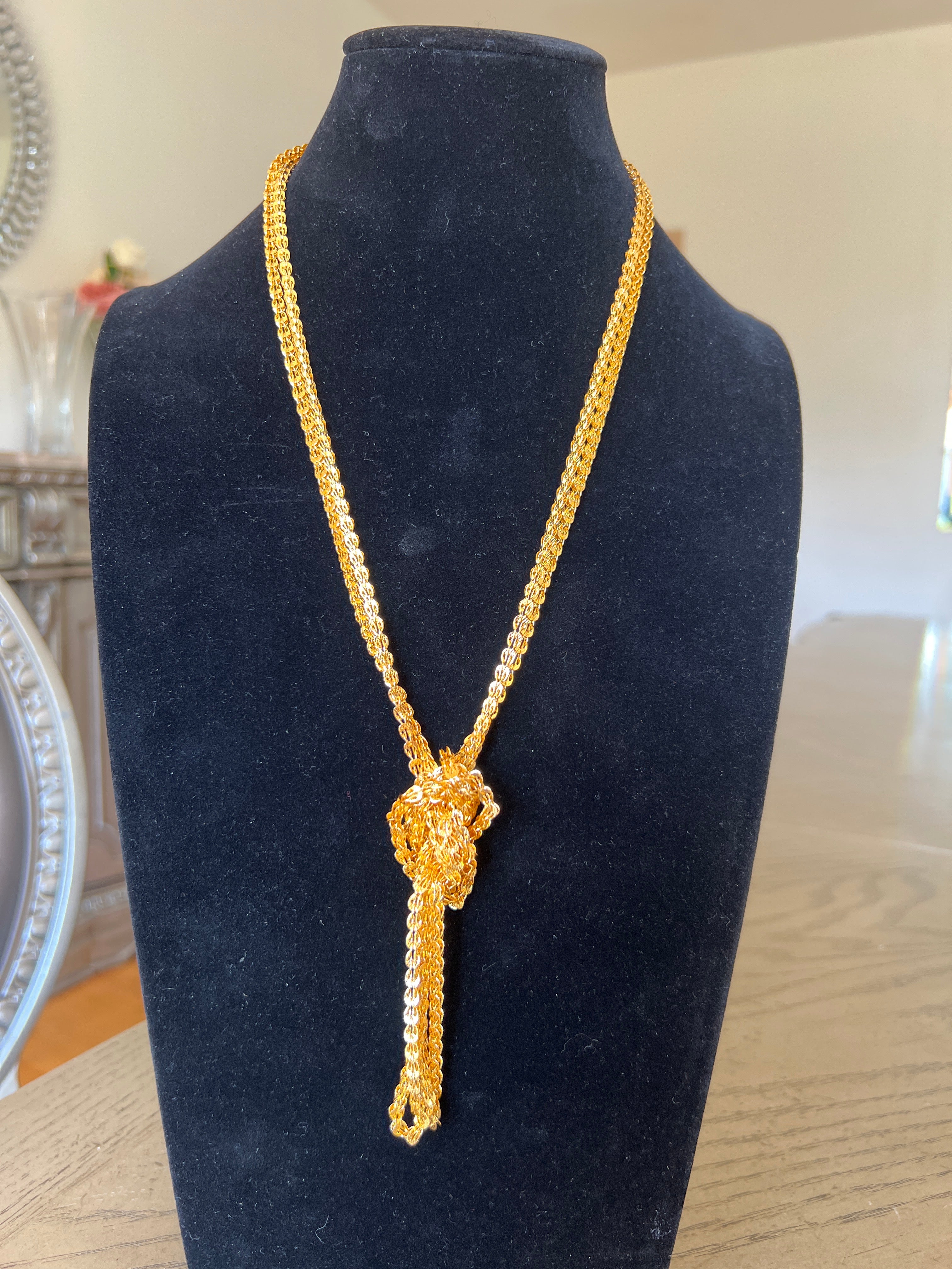 Jalamah 2meters zarad 21K Pleated Gold