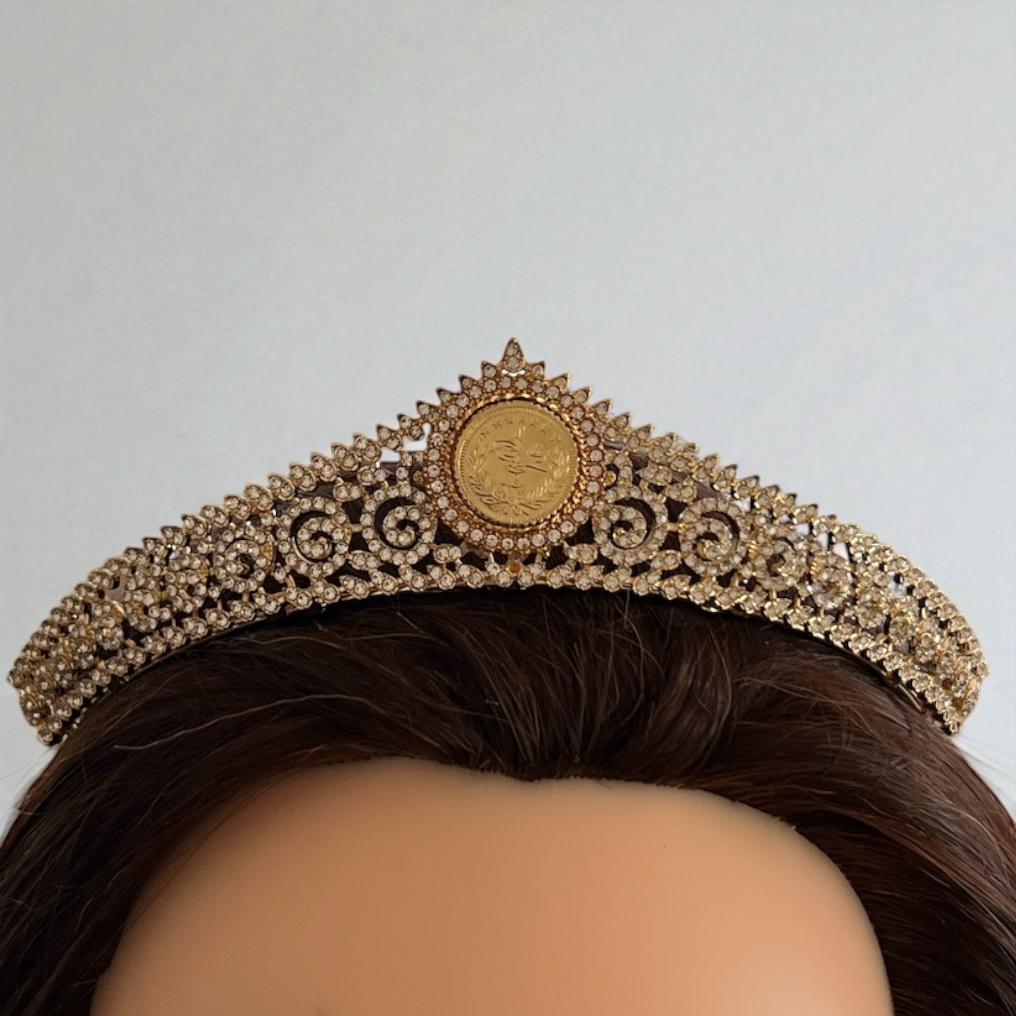 Rafah one coin simple tiara