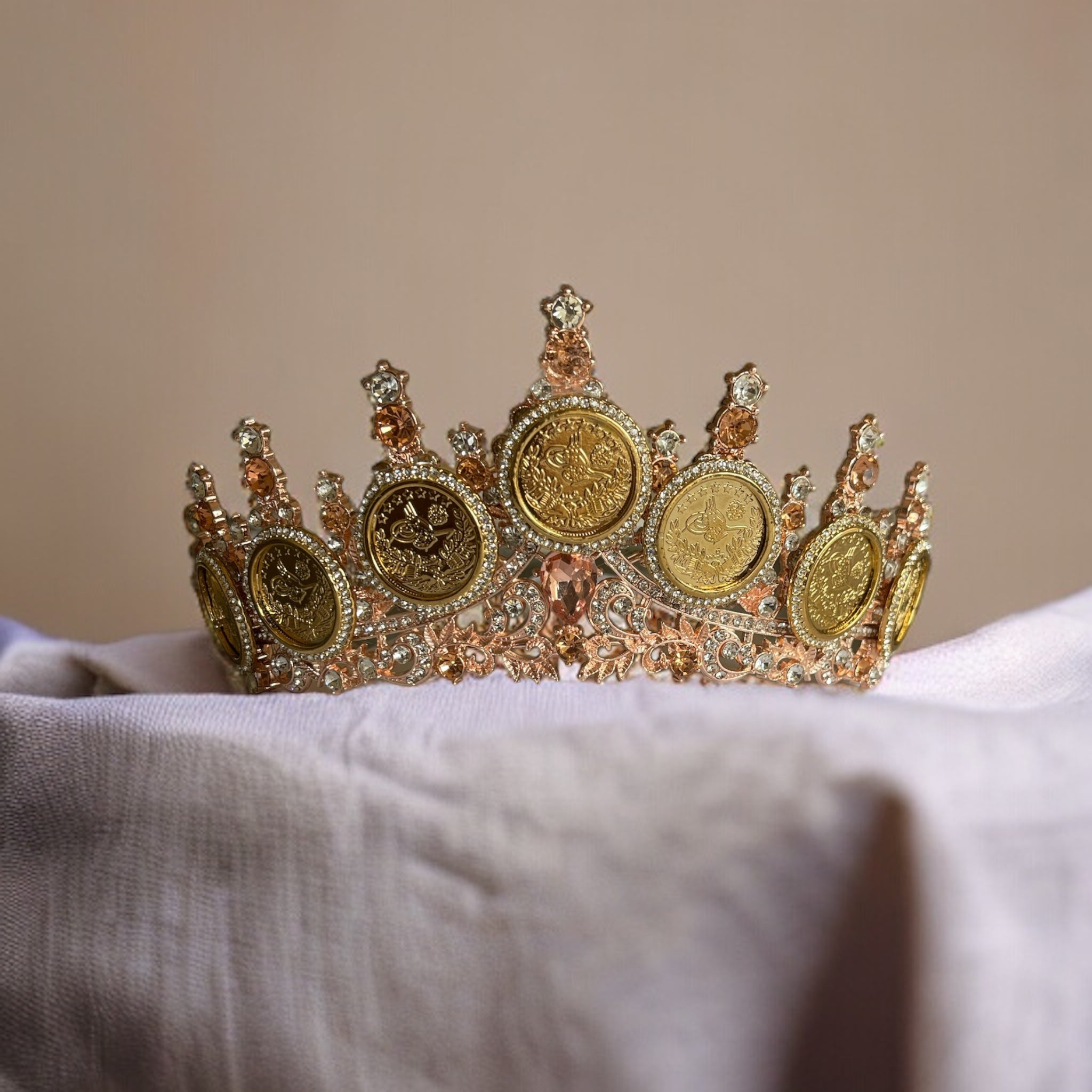 Dheisheh orange-peach crown