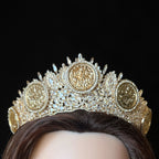 Hardine luxury crown five big coins